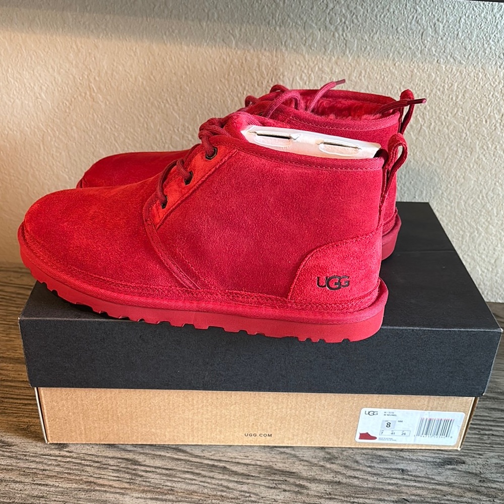 Red Suede Ugg Boots - image 2